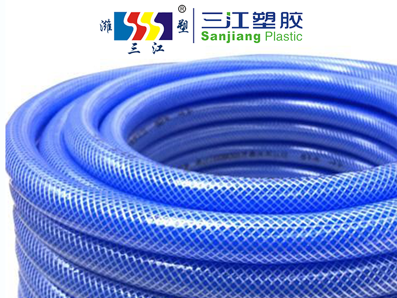 海藍(lán)色pvc四季洗車管農(nóng)用塑料園林進水管
